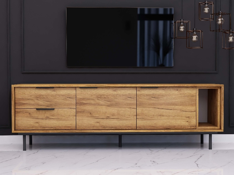 TV Cabinet Cala 175cm - Oak